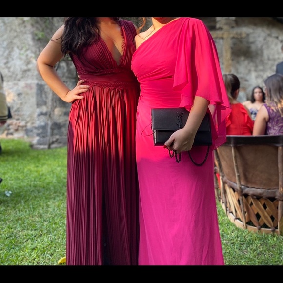 ASOS Deep V Maxi Dress - Picture 2 of 2